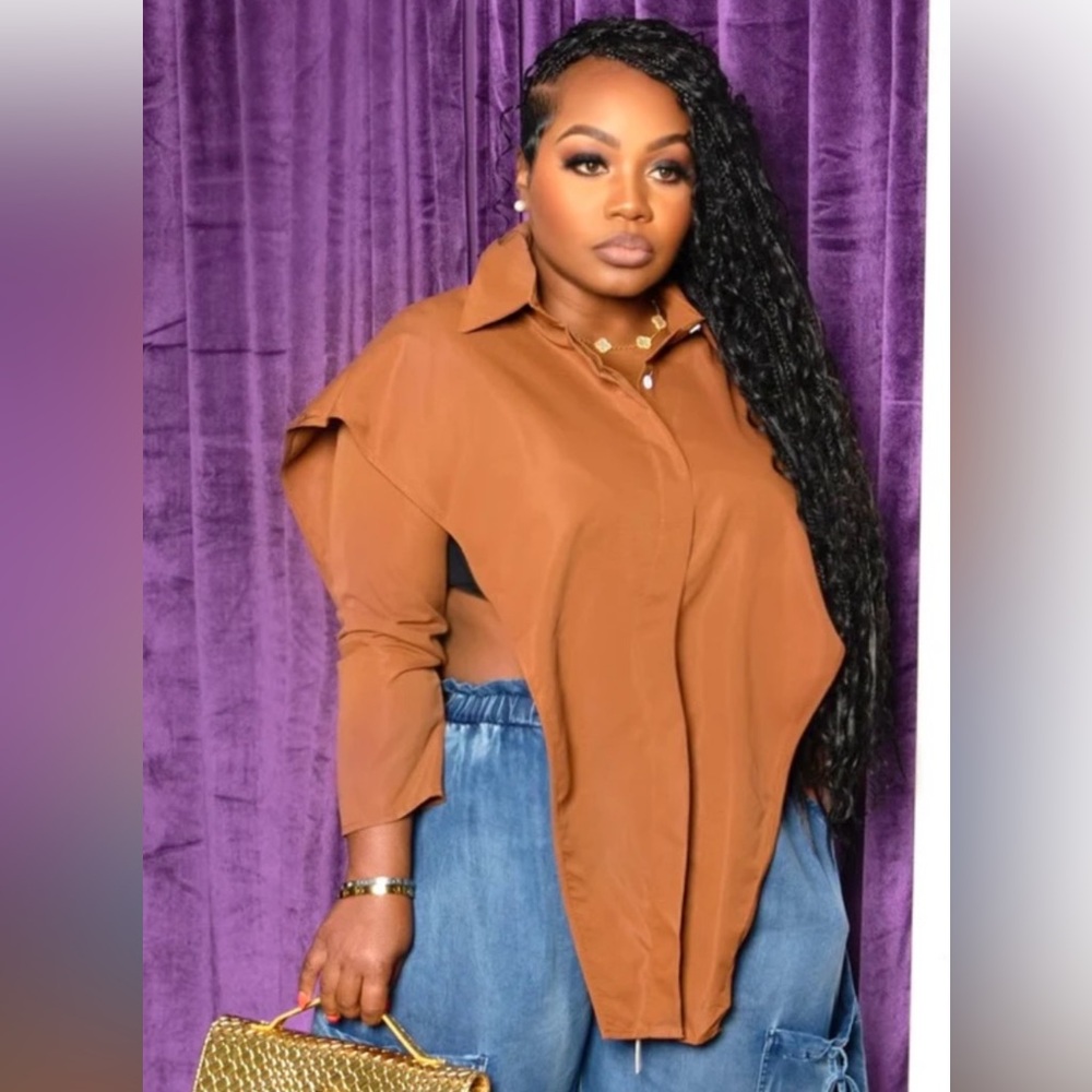 Cute Brown Women Shirt